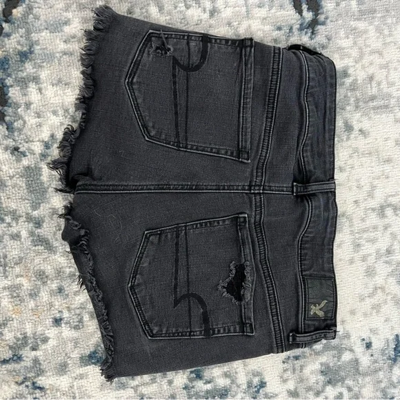 Black Jean Shorts - Picture 5 of 9